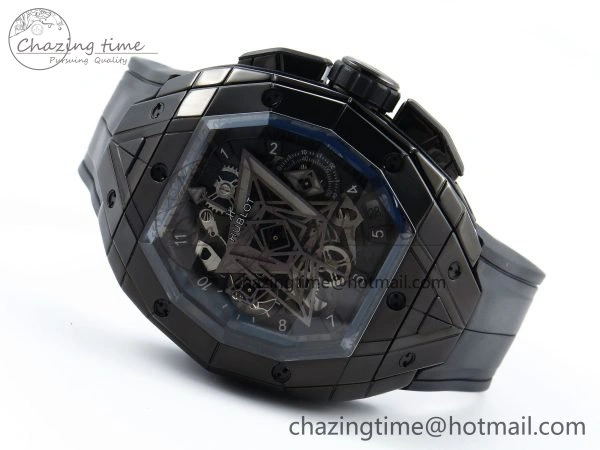 Hublot Spirit Of Big Bang 42mm PVD RU Skeleton Dial BLSF HUB Sleek 6738