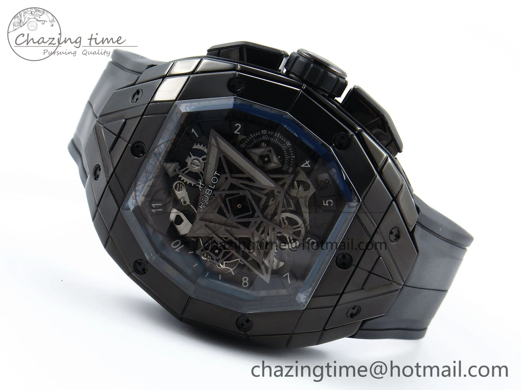 Hublot Spirit Of Big Bang 42mm PVD RU Skeleton Dial BLSF HUB Sleek 6738