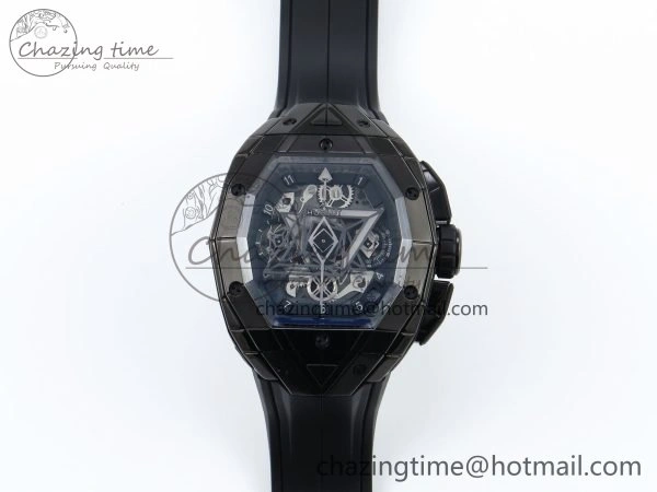 Hublot Spirit Of Big Bang 42mm PVD RU Skeleton Dial BLSF HUB Sleek 6738