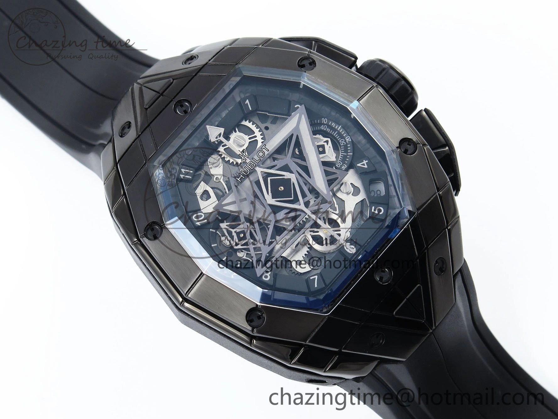 Hublot Spirit Of Big Bang 42mm PVD RU Skeleton Dial BLSF HUB Sleek 6738