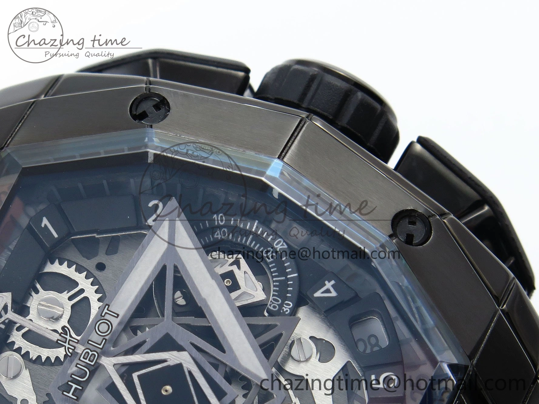 Hublot Spirit Of Big Bang 42mm PVD RU Skeleton Dial BLSF HUB Sleek 6738