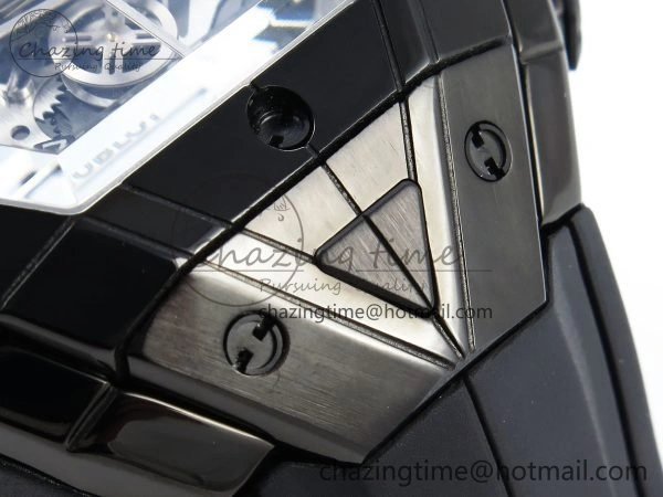 Hublot Spirit Of Big Bang 42mm PVD RU Skeleton Dial BLSF HUB Sleek 6738