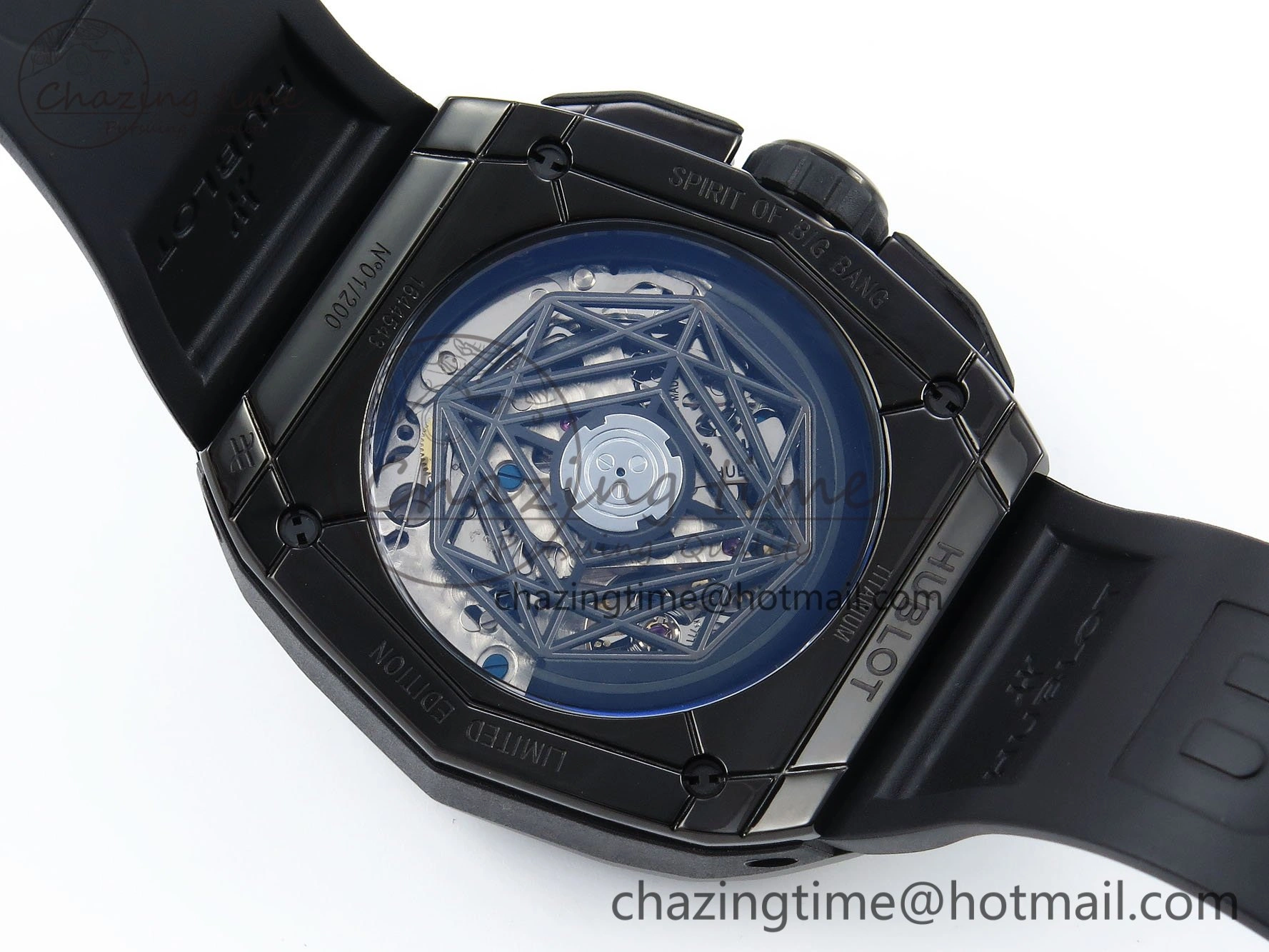 Hublot Spirit Of Big Bang 42mm PVD RU Skeleton Dial BLSF HUB Sleek 6738