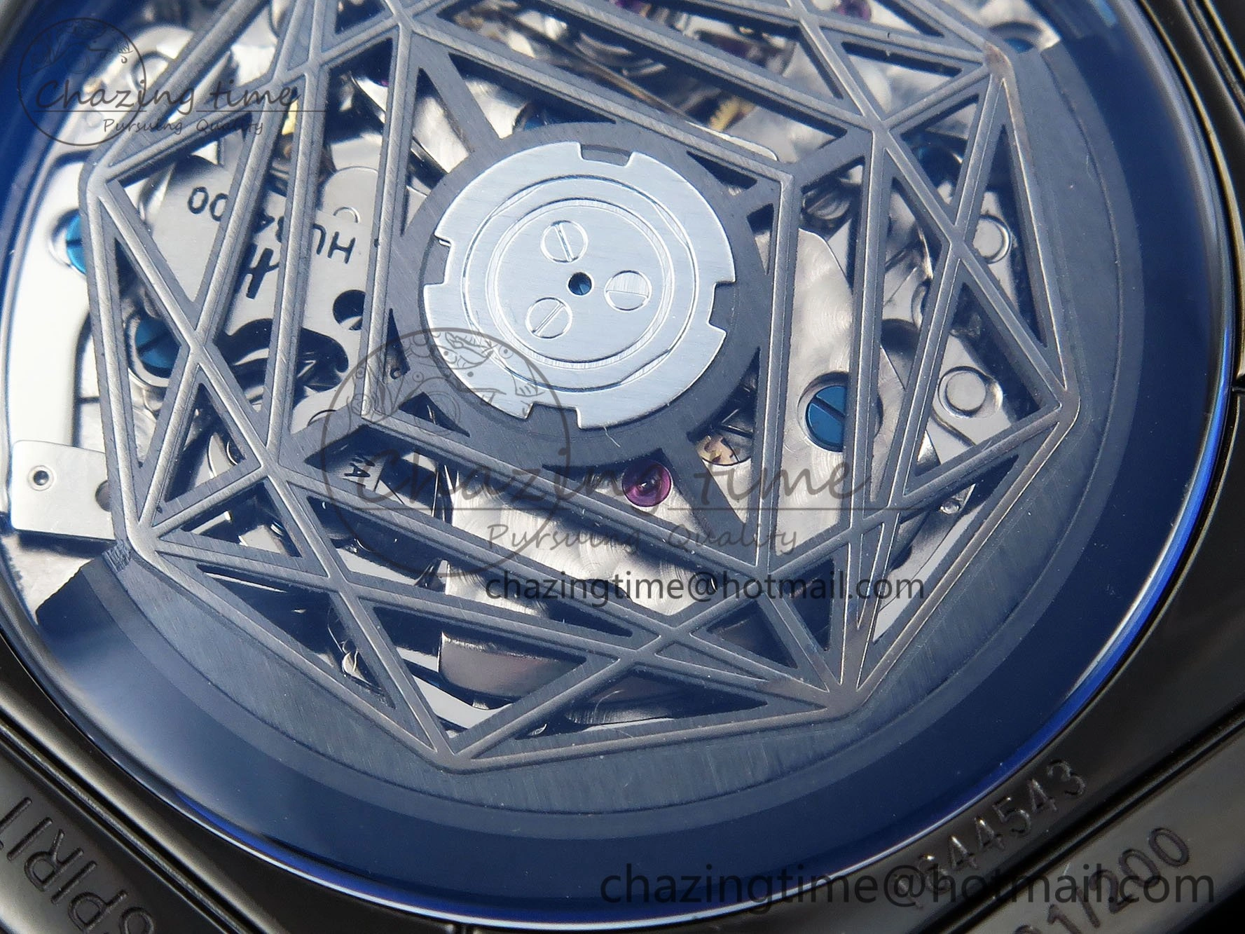 Hublot Spirit Of Big Bang 42mm PVD RU Skeleton Dial BLSF HUB Sleek 6738