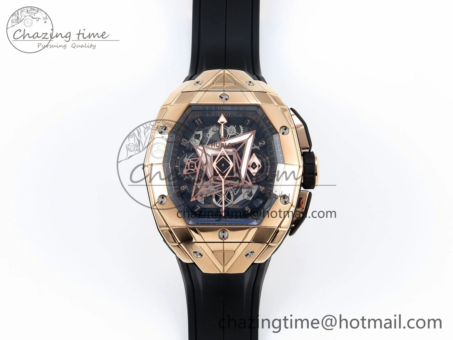 Hublot Spirit Of Big Bang 42mm RG RU Skeleton Dial BLSF HUB SmartChoice 6737