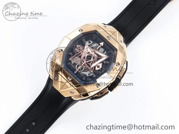 Hublot Spirit Of Big Bang 42mm RG RU Skeleton Dial BLSF HUB SmartChoice 6737