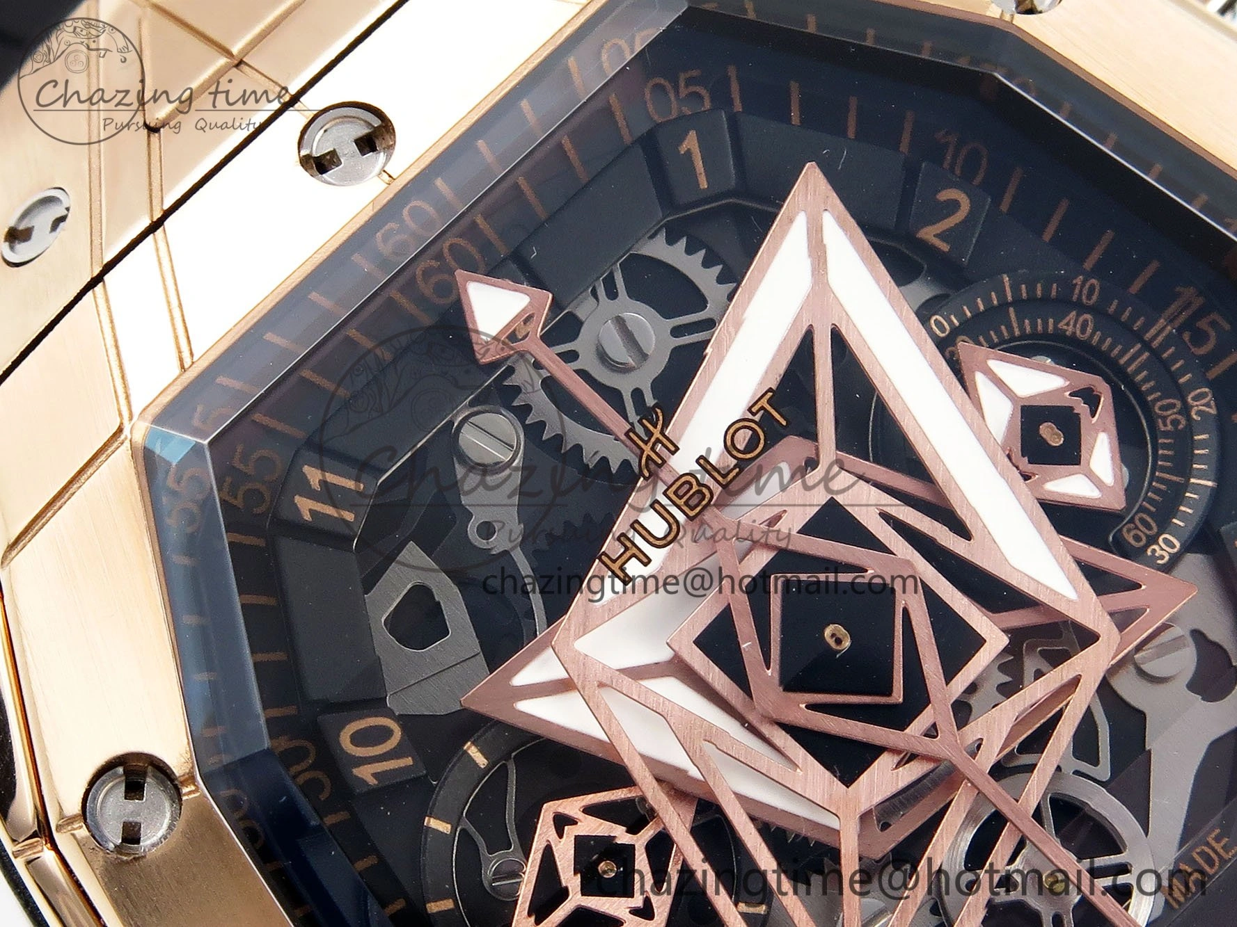 Hublot Spirit Of Big Bang 42mm RG RU Skeleton Dial BLSF HUB SmartChoice 6737