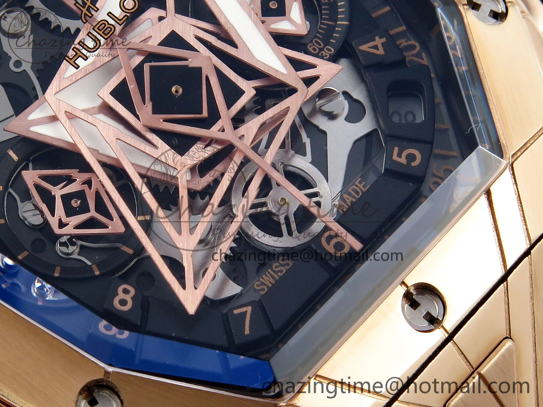 Hublot Spirit Of Big Bang 42mm RG RU Skeleton Dial BLSF HUB SmartChoice 6737