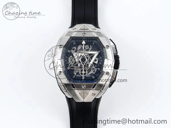 Hublot Spirit Of Big Bang 42mm SS RU Skeleton Dial BLSF HUB Snug 6736