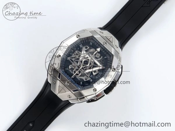 Hublot Spirit Of Big Bang 42mm SS RU Skeleton Dial BLSF HUB Snug 6736