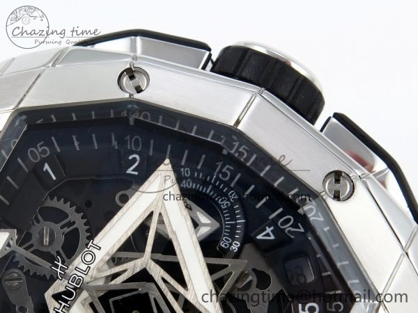 Hublot Spirit Of Big Bang 42mm SS RU Skeleton Dial BLSF HUB Snug 6736