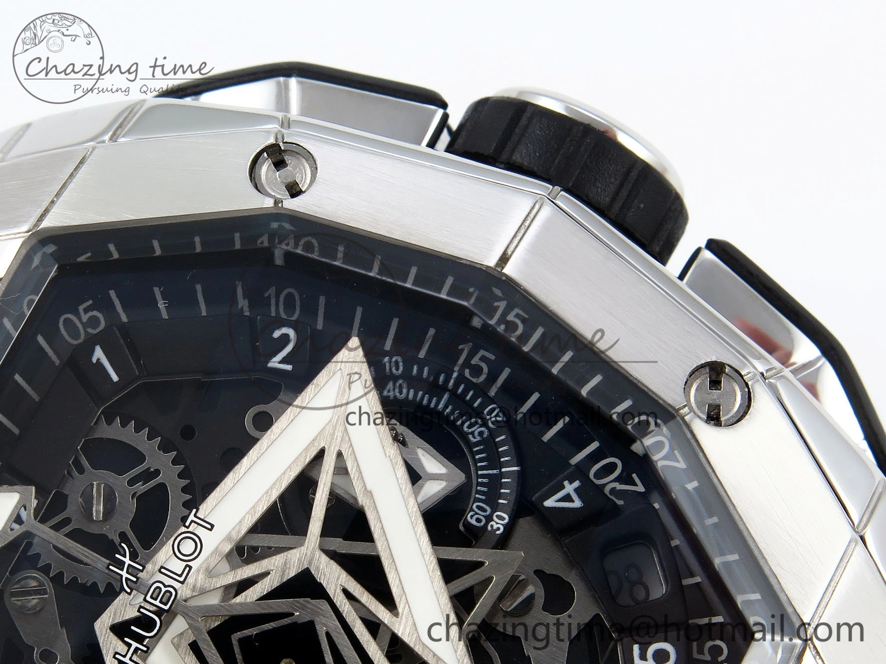 Hublot Spirit Of Big Bang 42mm SS RU Skeleton Dial BLSF HUB Snug 6736