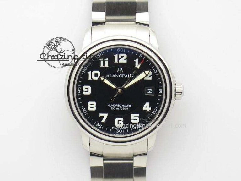 EasyCare Hundred Hours 1:1 SWF Best Edition SS Black Dial On Bracelet Miyota 5314