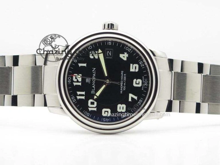 EasyCare Hundred Hours 1:1 SWF Best Edition SS Black Dial On Bracelet Miyota 5314