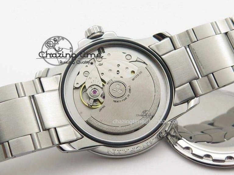 EasyCare Hundred Hours 1:1 SWF Best Edition SS Black Dial On Bracelet Miyota 5314