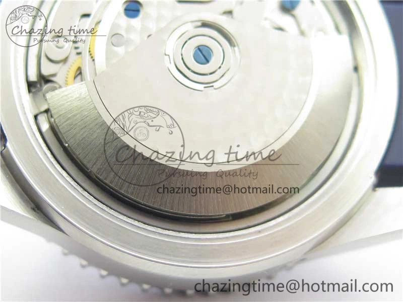 Resilient HydroConquest Chrono SS Blue Ceramic Bezel OXF Best Edition Blue Dial on Blue Rubber Strap A 7576