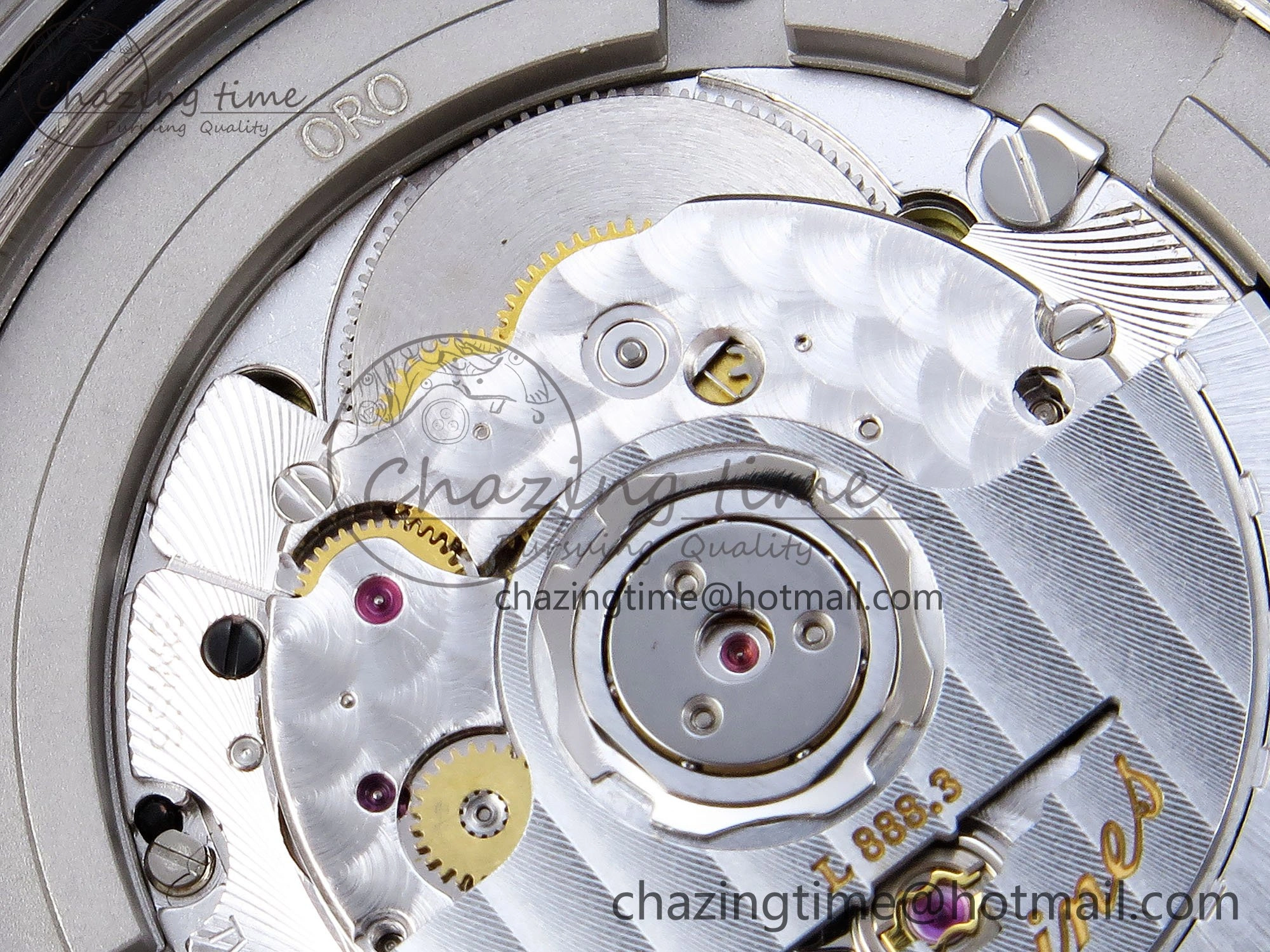 Hydroconquest 43mm SS Green Ceramic Bezel XF 1:1 Best Edition Green Dial on SS Bracelet L Compact 7548