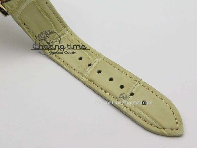 ZeroBulk I Giardini Di Bulgari Tourbillon RG Parrot Dial On Beige Croco Strap 5839