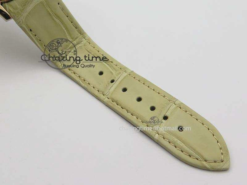ZeroBulk I Giardini Di Bulgari Tourbillon RG Parrot Dial On Beige Croco Strap 5839