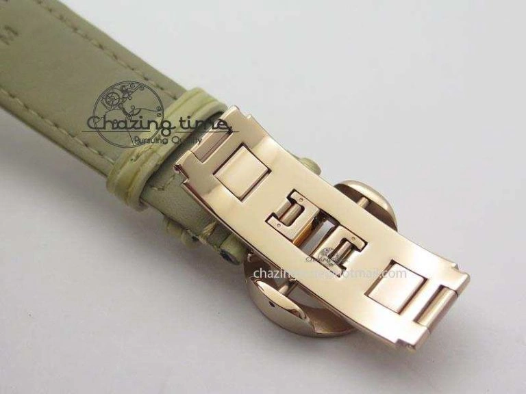 ZeroBulk I Giardini Di Bulgari Tourbillon RG Parrot Dial On Beige Croco Strap 5839