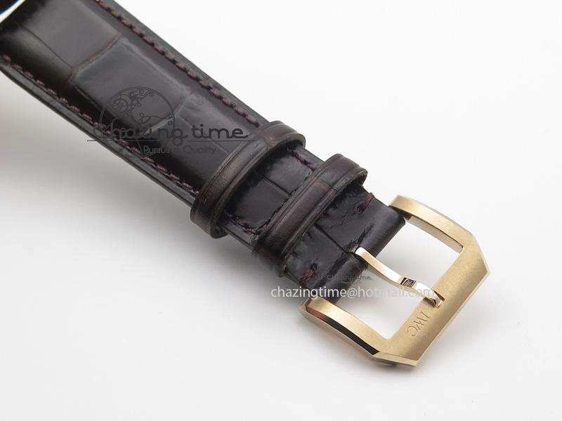 QuickDry Ingenieur St.Laureus MKF 1:1 V2 Best Edition RG Brown Dial On Brown Leather Strap A 7356