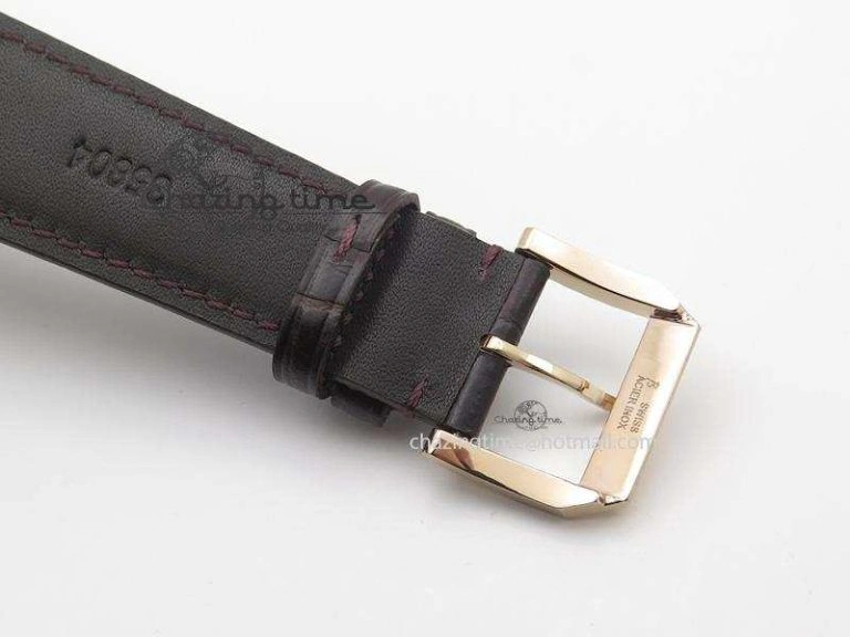 QuickDry Ingenieur St.Laureus MKF 1:1 V2 Best Edition RG Brown Dial On Brown Leather Strap A 7356