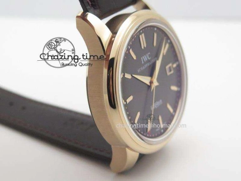 QuickDry Ingenieur St.Laureus MKF 1:1 V2 Best Edition RG Brown Dial On Brown Leather Strap A 7356