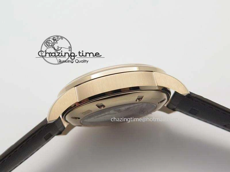 Ingenieur St.Laureus MKF 1:1 V2 Best Edition RG White Dial On Brown Leather Strap A Minimalist 7354