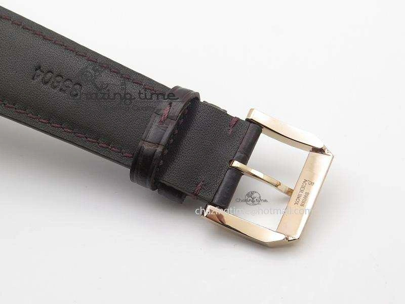 Ingenieur St.Laureus MKF 1:1 V2 Best Edition RG White Dial On Brown Leather Strap A Minimalist 7354