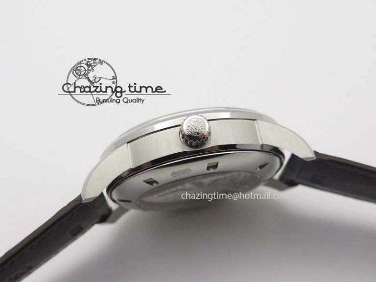 WaterResistant Ingeniuer St.Laurens SS Brown Dial MKF 1:1 V2 Best Edition On Black Leather Strap A 7352
