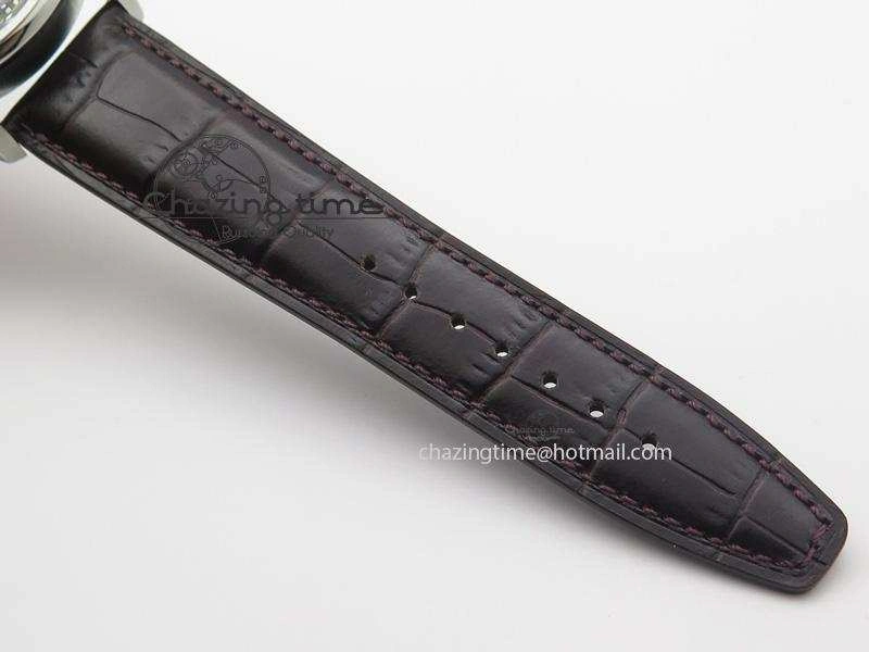 WaterResistant Ingeniuer St.Laurens SS Brown Dial MKF 1:1 V2 Best Edition On Black Leather Strap A 7352
