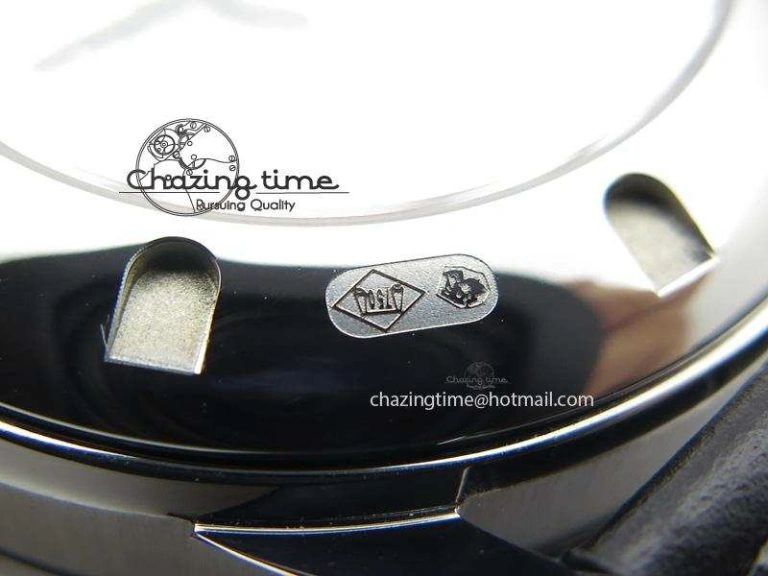 Soft Ingeniuer St.Laurens SS White Dial MKF 1:1 V2 Best Edition On Black Leather Strap A 7355