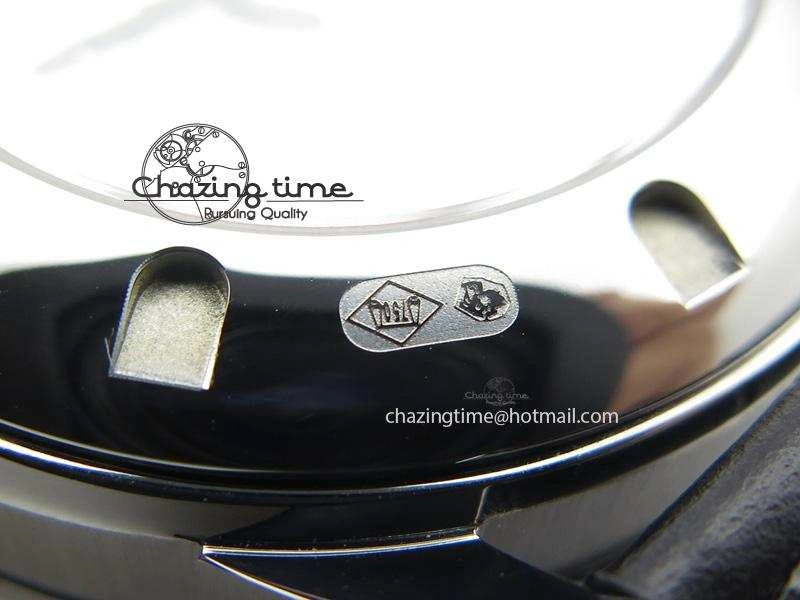 Soft Ingeniuer St.Laurens SS White Dial MKF 1:1 V2 Best Edition On Black Leather Strap A 7355