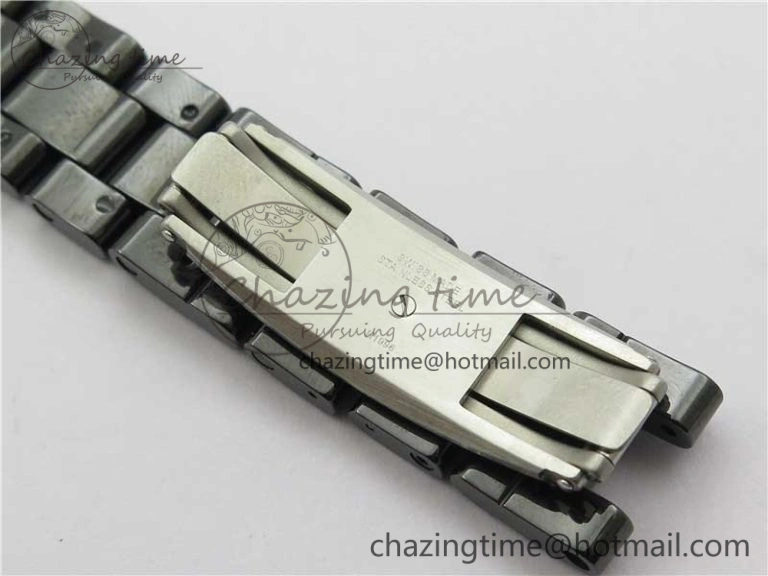 Stylish J12 38mm BV+ 1:1 Best Edition Black Korea Ceramic Black Dial Crystal Markers on Bracelet Calibre 12. 6484