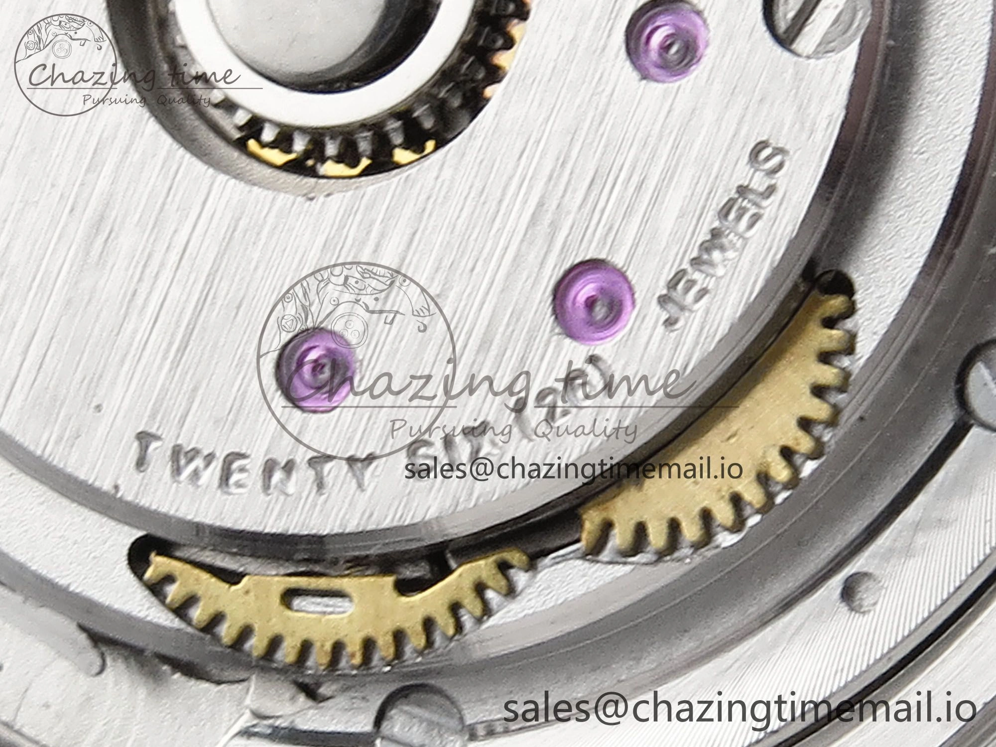 FreshLook J13 33mm HTF 1:1 Best Edition Black Korea Ceramic Numeral Markers Dial on Bracelet A12. 6421