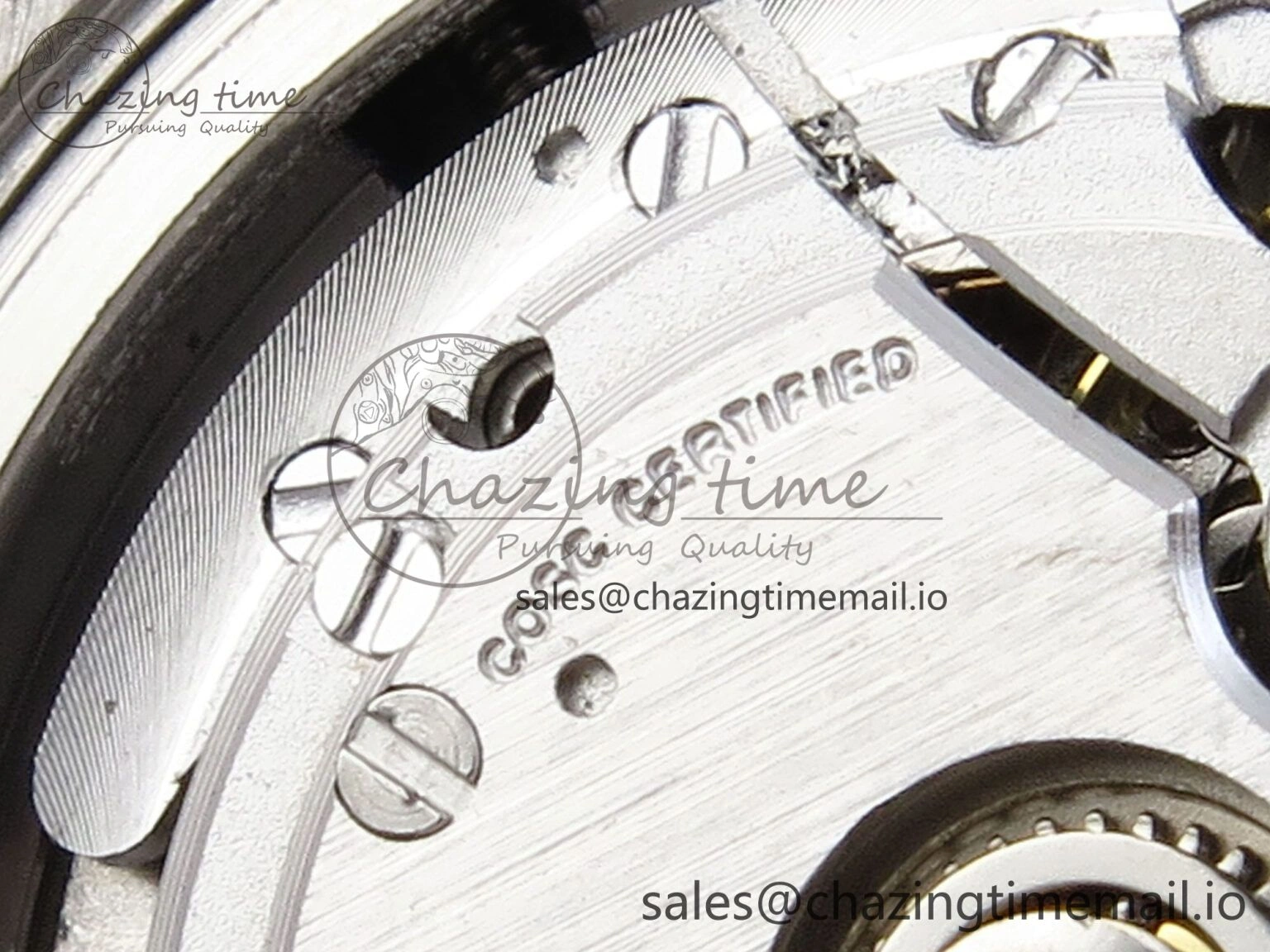 FreshLook J13 33mm HTF 1:1 Best Edition Black Korea Ceramic Numeral Markers Dial on Bracelet A12. 6421