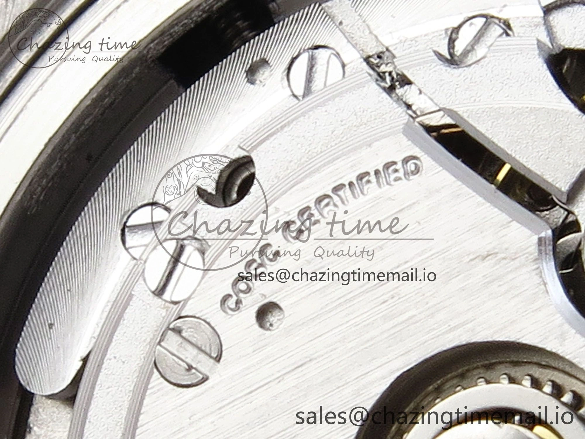 FreshLook J13 33mm HTF 1:1 Best Edition Black Korea Ceramic Numeral Markers Dial on Bracelet A12. 6421