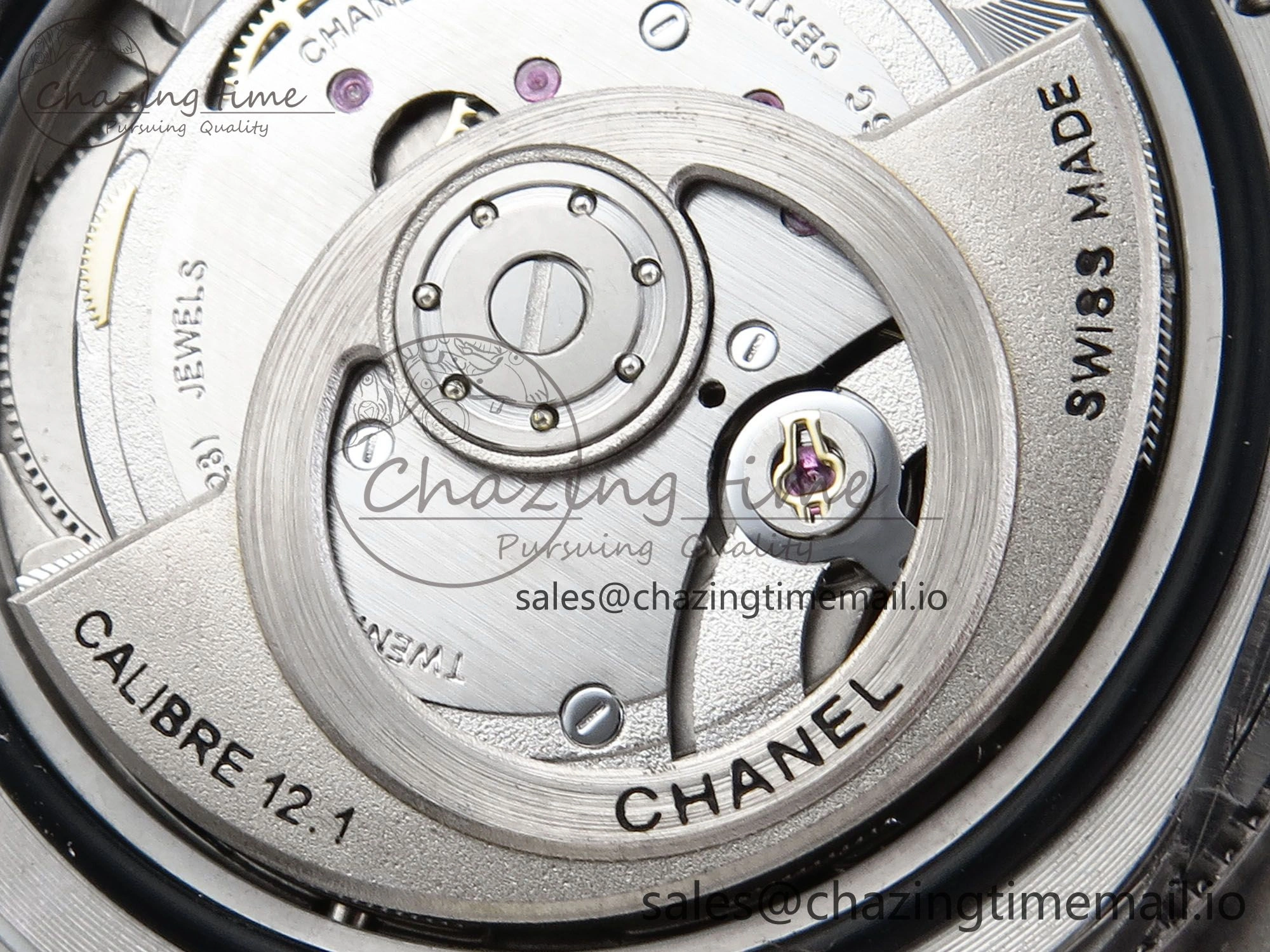 EyeCatching J13 33mm HTF 1:1 Best Edition Black Starry Sky Dial on Bracelet A12. 6415