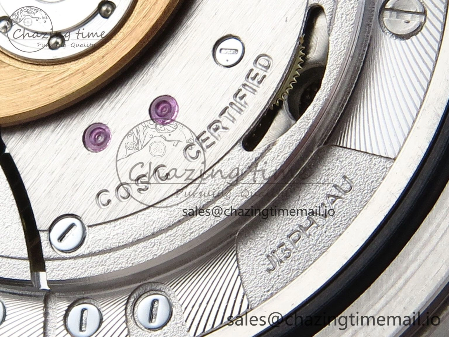 Elegant J13 33mm HTF 1:1 Best Edition Black YG Dial on Bracelet A12. 6413