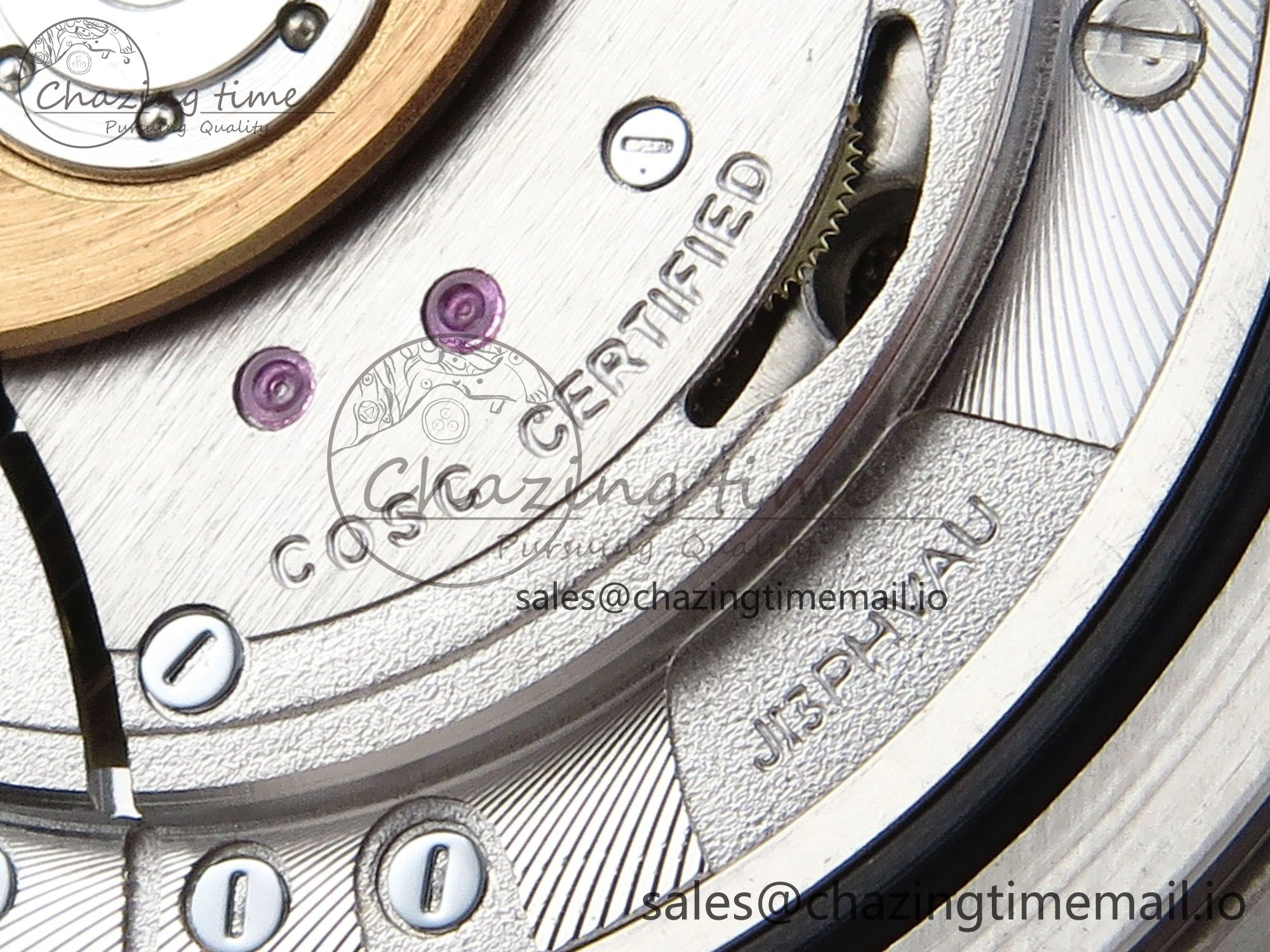 Elegant J13 33mm HTF 1:1 Best Edition Black YG Dial on Bracelet A12. 6413