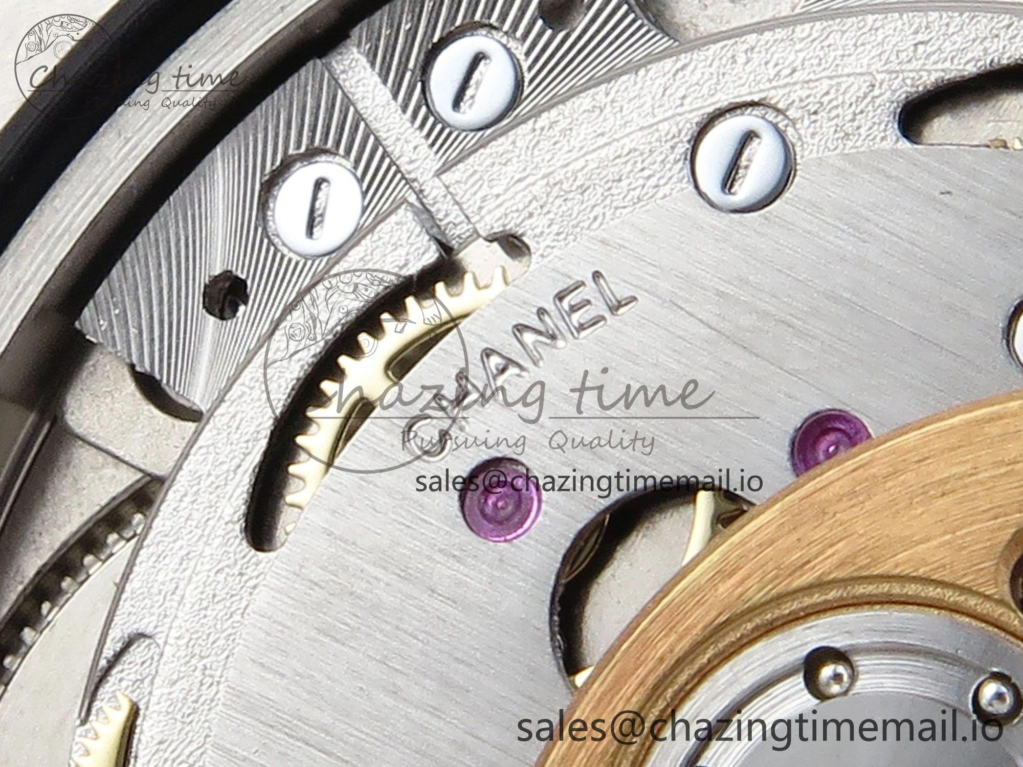 Elegant J13 33mm HTF 1:1 Best Edition Black YG Dial on Bracelet A12. 6413