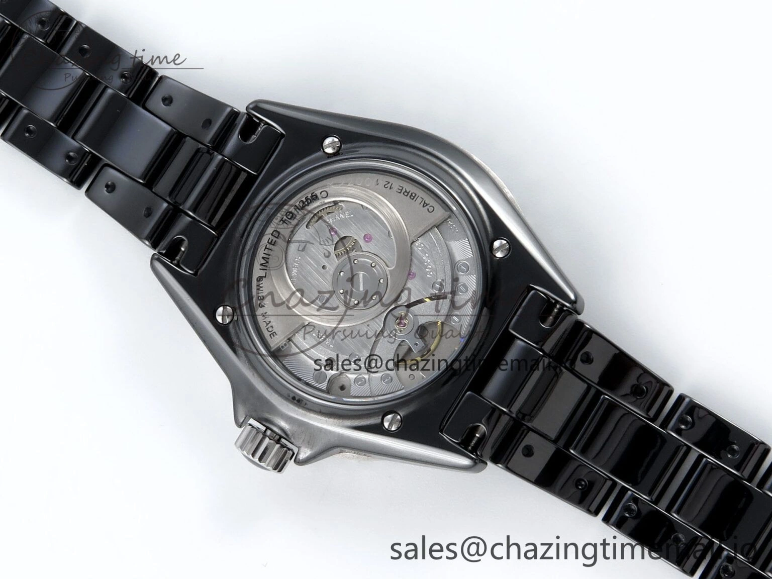 HighQuality J13 33mm HTF 1:1 Best Edition Rainbow Numeral Markers Dial on Bracelet A12. 6417