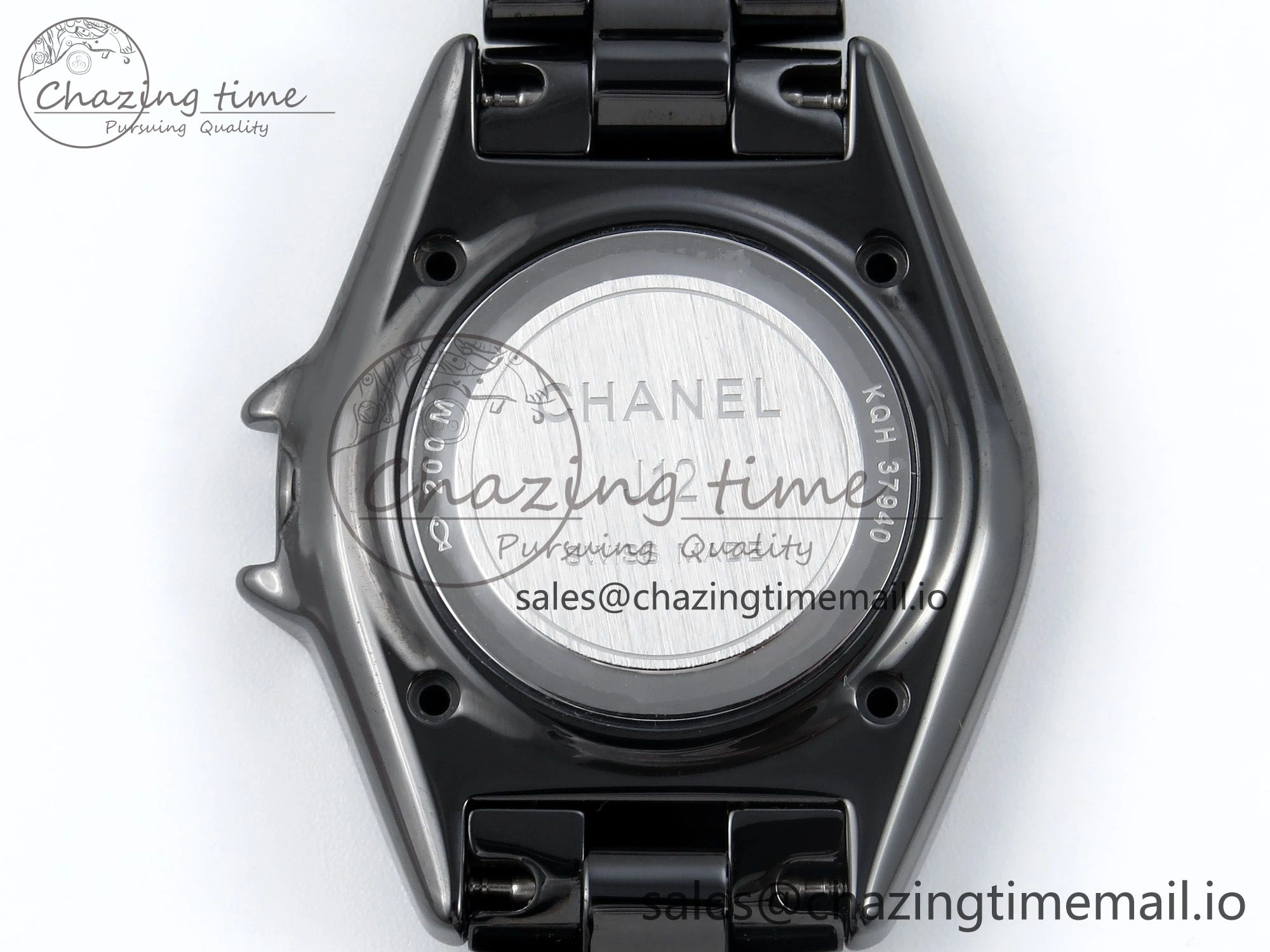 Soft J13 33mm HTF 1:1 Best Edition Rainbow Numeral Markers Dial on Bracelet Swiss Quartz 6418