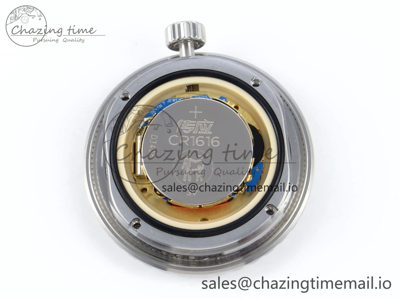 J13 33mm HTF 1:1 Best Edition White Ceramic Numeral Markers Dial on Bracelet Swiss Quartz SmoothTexture 6432