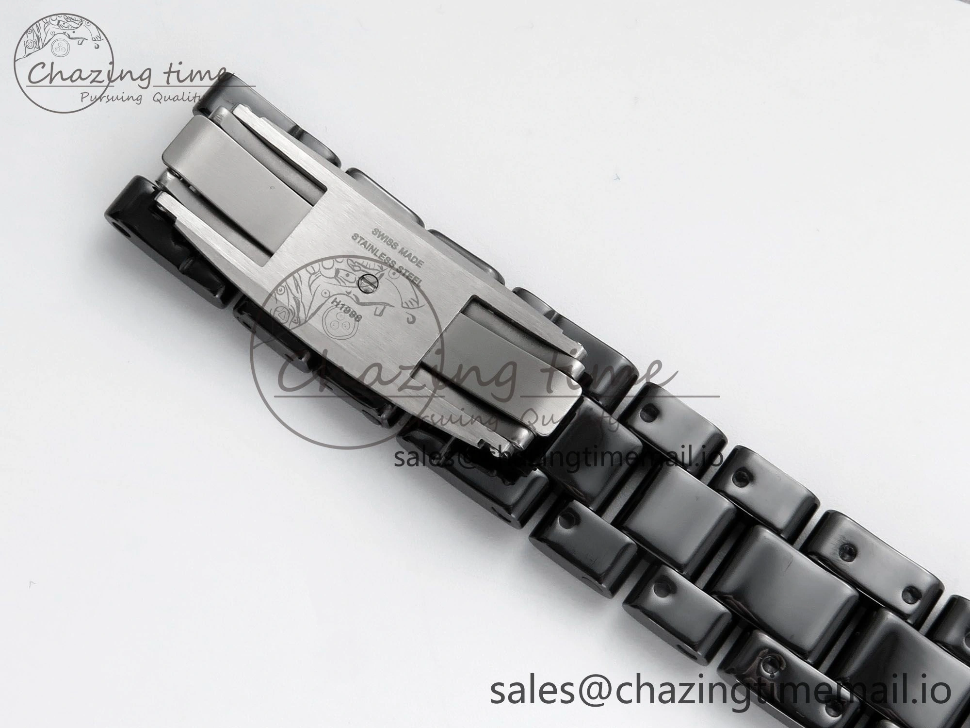 J13 33mm HTF 1:1 Best Edition White Letters Dial on Bracelet A12. Popular 6416