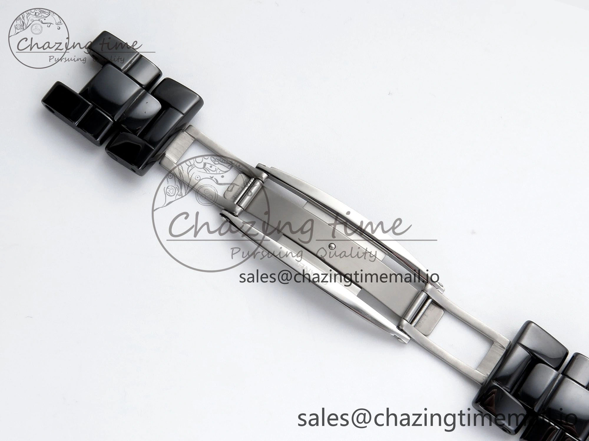 J13 33mm HTF 1:1 Best Edition White Letters Dial on Bracelet A12. Popular 6416