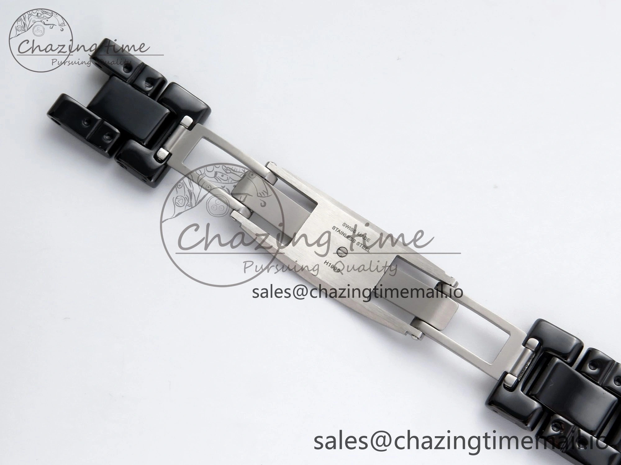 J13 33mm HTF 1:1 Best Edition White Letters Dial on Bracelet A12. Popular 6416