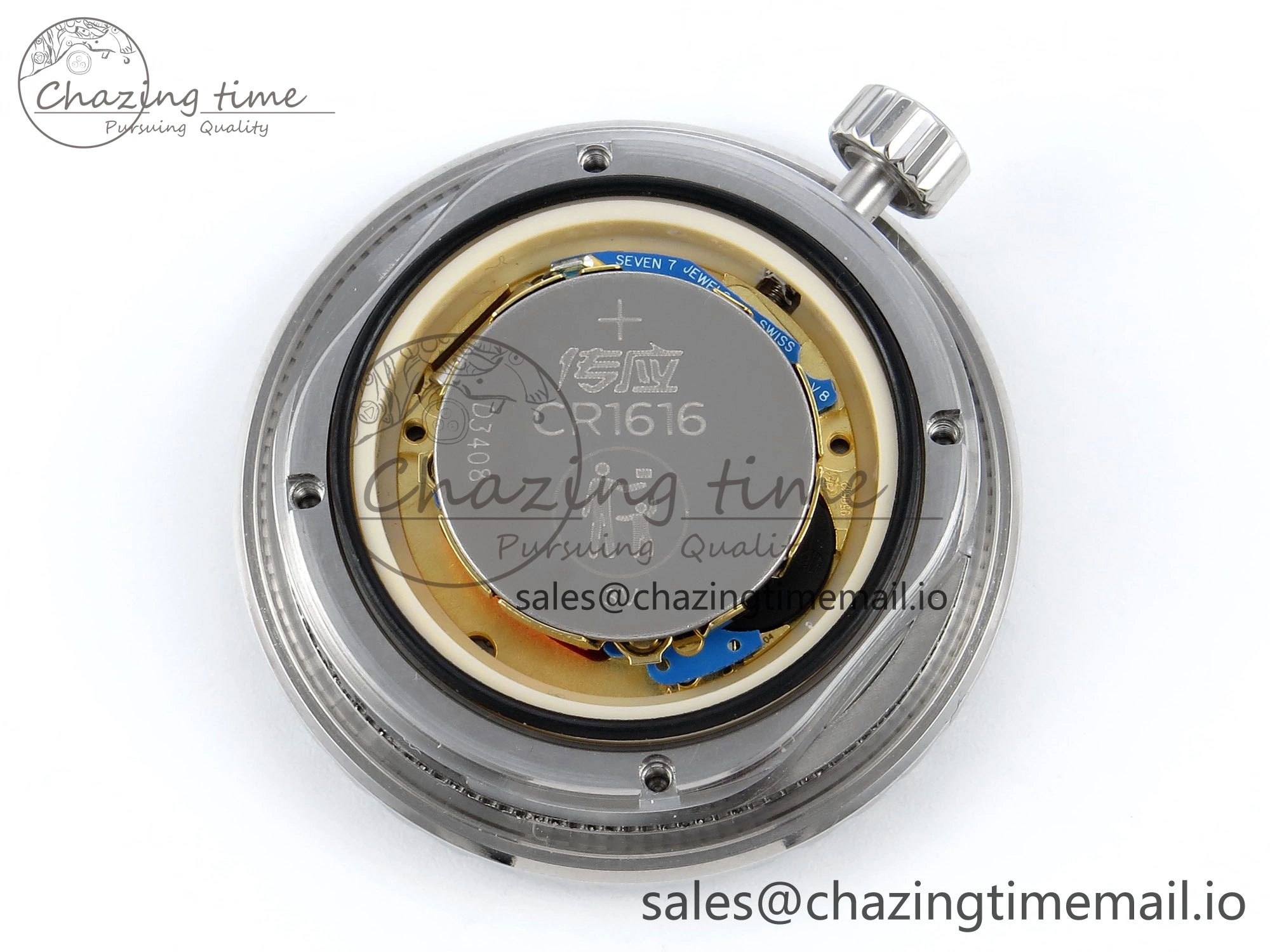 Cozy J13 33mm HTF 1:1 Best Edition White Numeral Markers Dial on Bracelet Swiss Quartz 6420