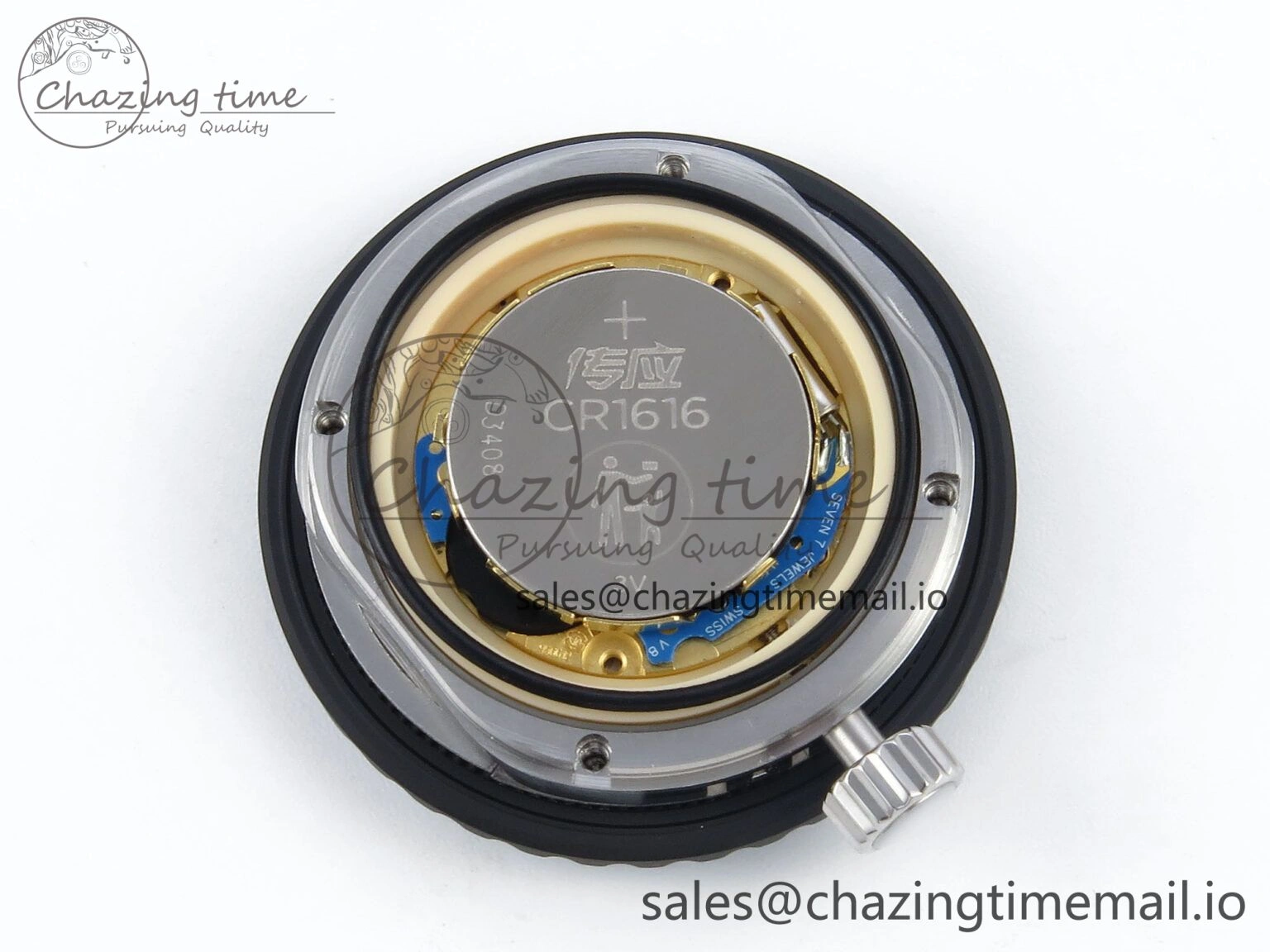 SmartChoice J13 33mm White Ceramic HTF 1:1 Best Edition Black and White Plaid Dial on Bracelet Swiss Quartz 6431