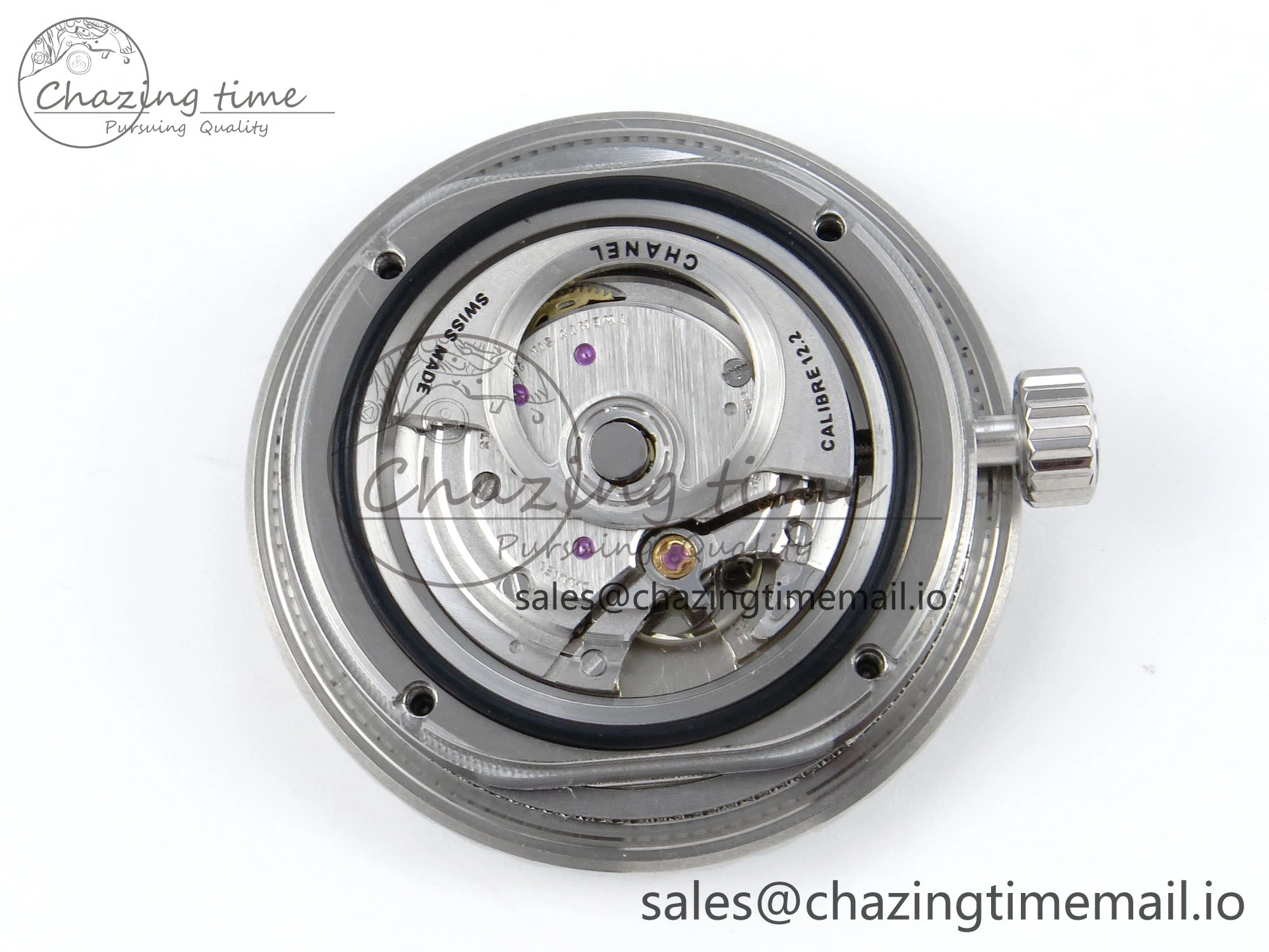 J13 33mm White Ceramic HTF 1:1 Best Edition White Diamonds Dial on Bracelet A12. Modern 6427